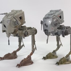 STAR WARS 2 AT-ST SCOUT WALKERS